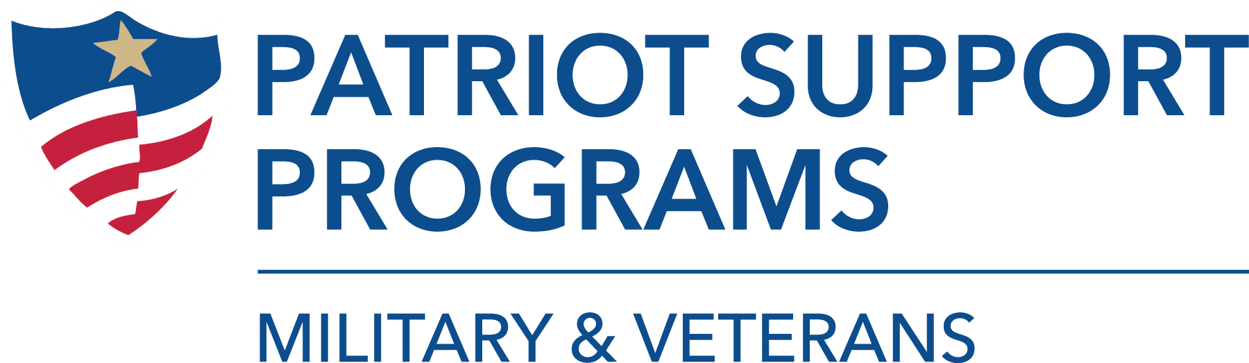 patriot support programs military and veterans logo